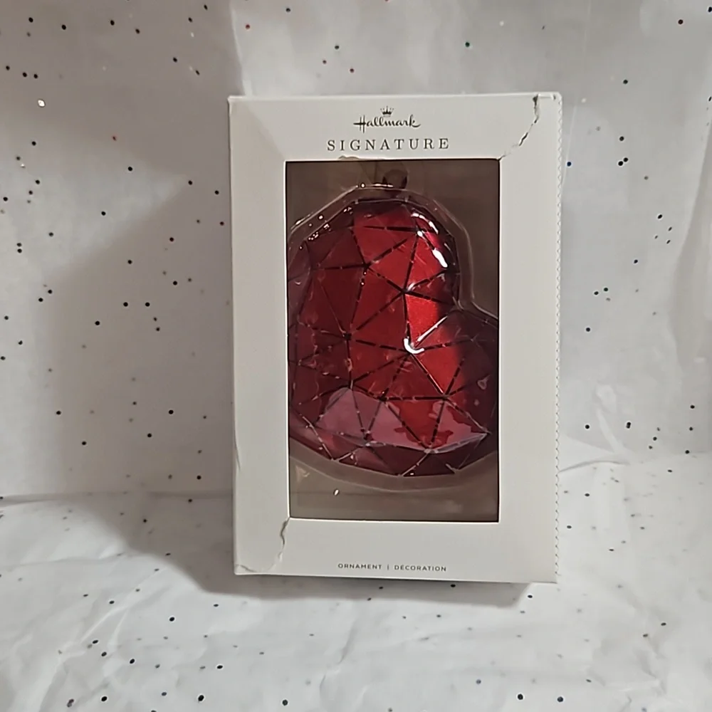 Signature Heart Metal Hallmark Ornament: LIMITED EDITION: NEW IN PACKAGE